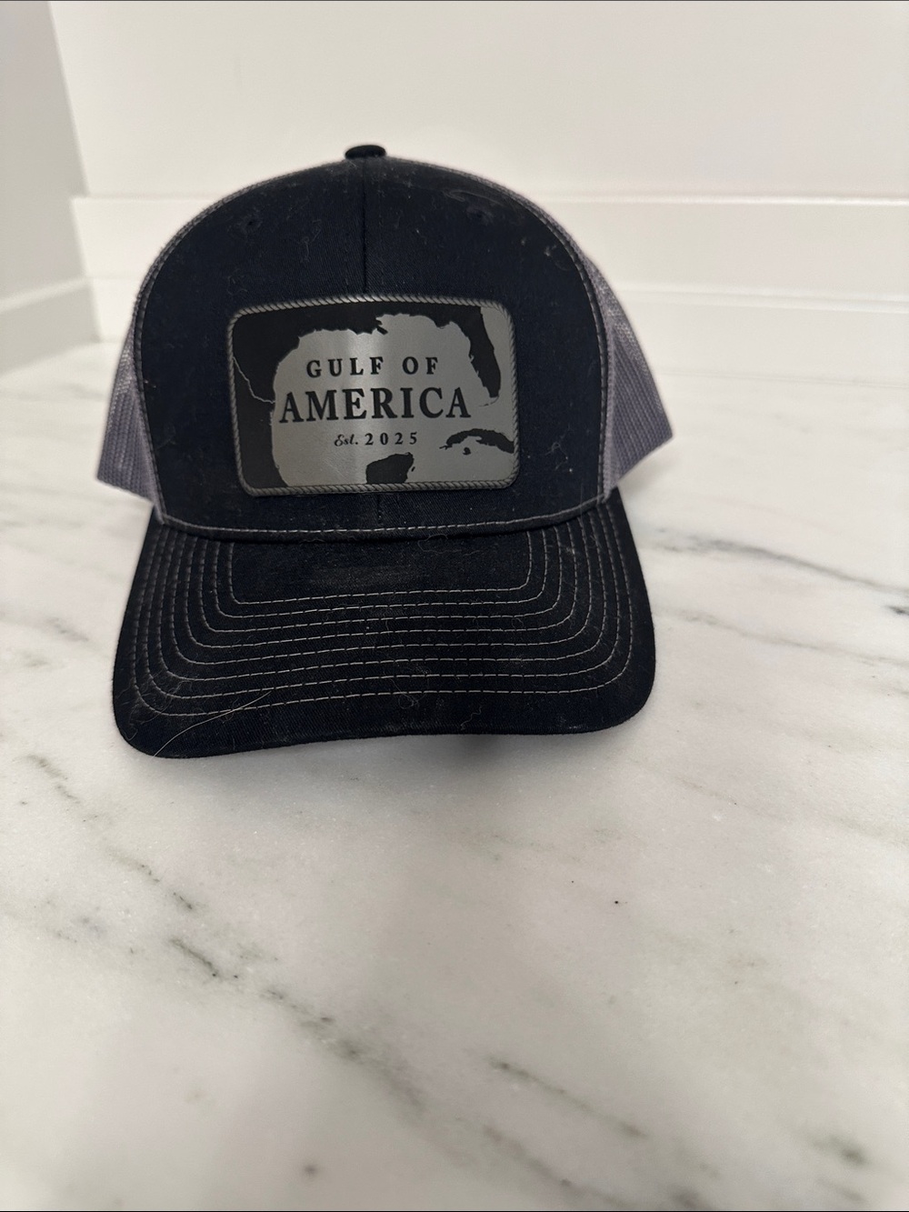 Richardson ball cap iwith Gulf Of America logo. Like new